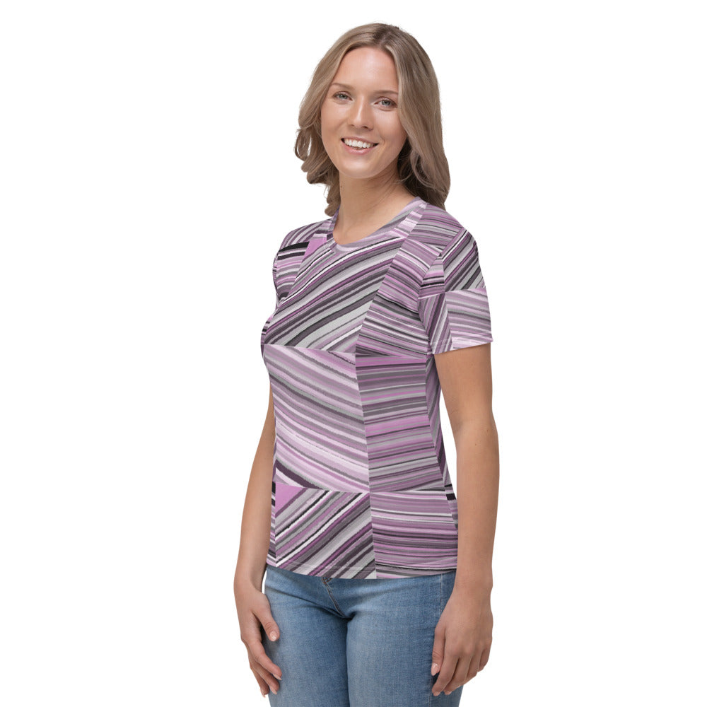 LE Mauve Quilt - Women's T-shirt