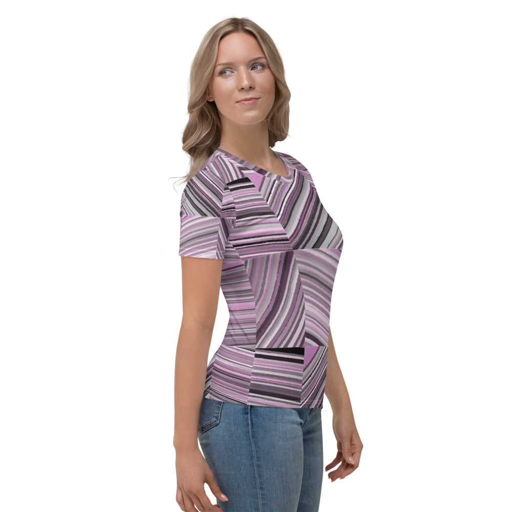 LE Mauve Quilt - Women's T-shirt