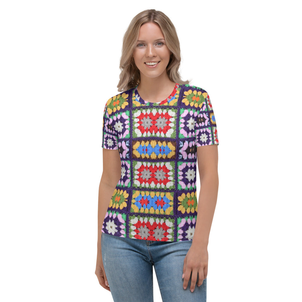 MF Coloured Crochet - Women's T-shirt