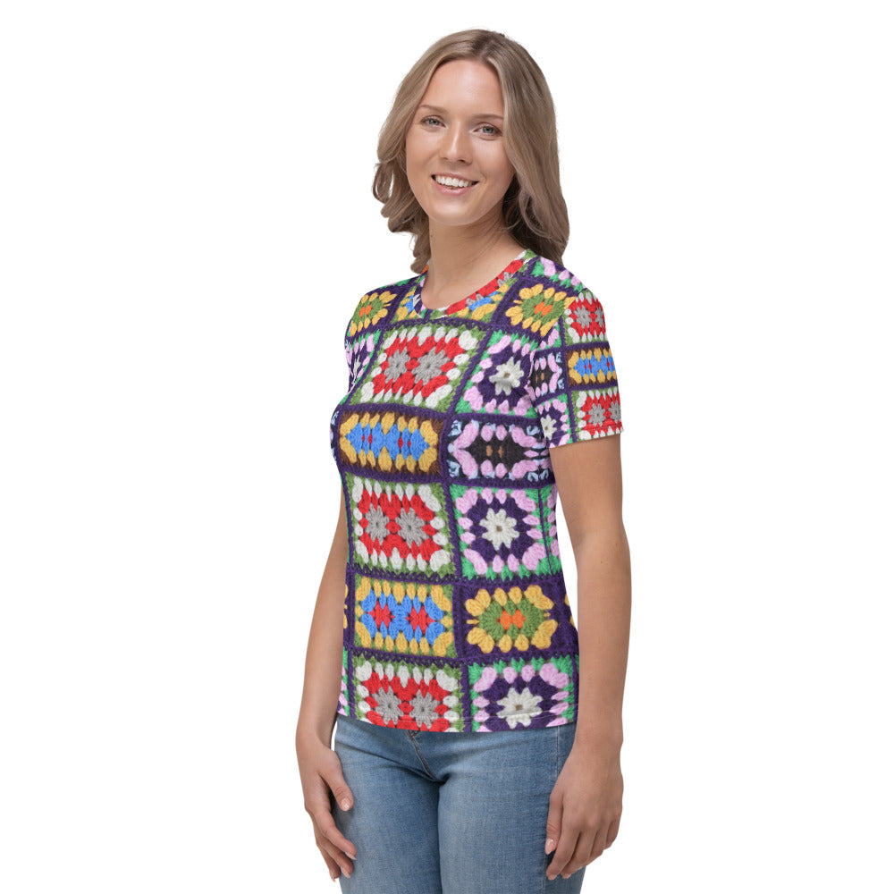 MF Coloured Crochet - Women's T-shirt