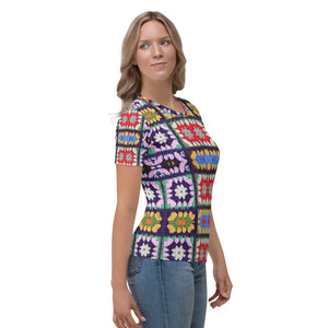 MF Coloured Crochet - Women's T-shirt