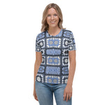 MF Blue Crochet - Women's T-shirt