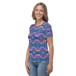 CS Purple dashes - Women's T-shirt