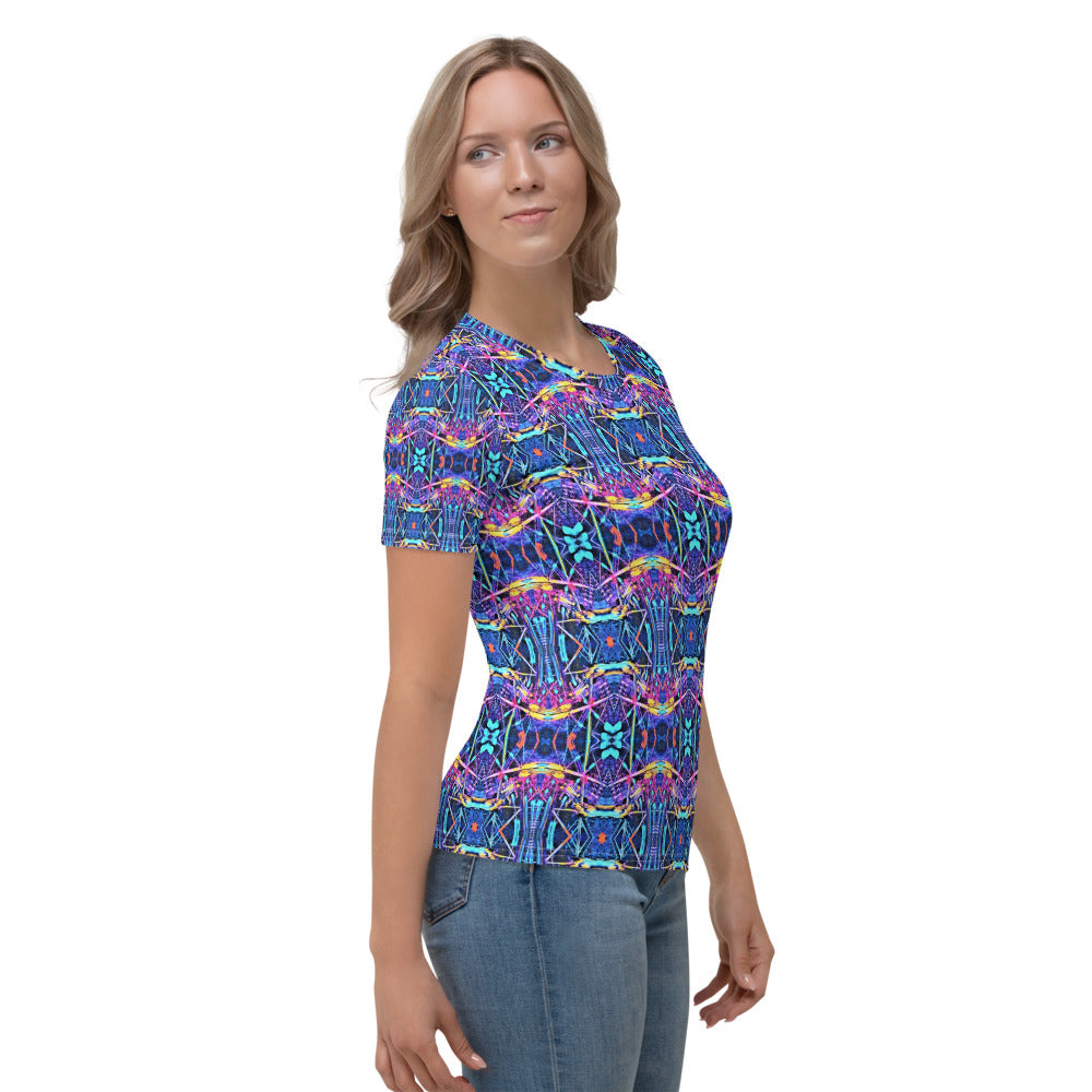 CS Purple dashes - Women's T-shirt