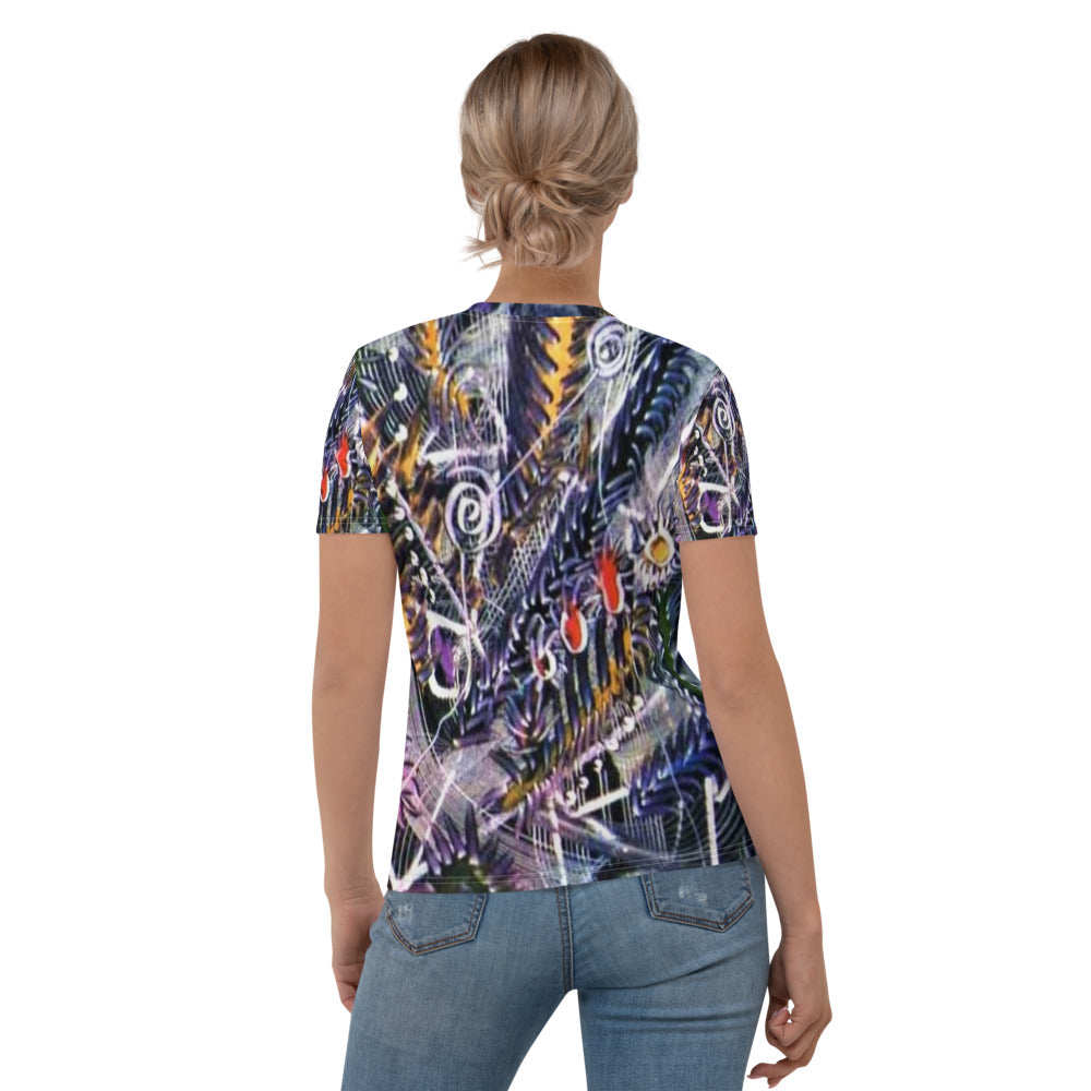 CS Purple feathers - Women's T-shirt