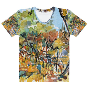 Sketchy afternoon large image - Women's T-shirt