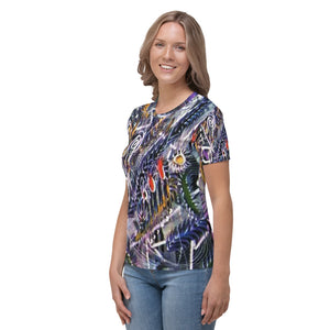 CS Purple feathers - Women's T-shirt