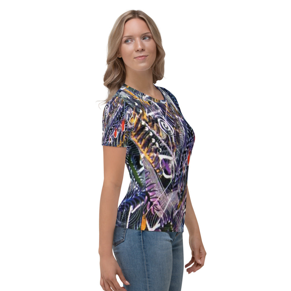 CS Purple feathers - Women's T-shirt