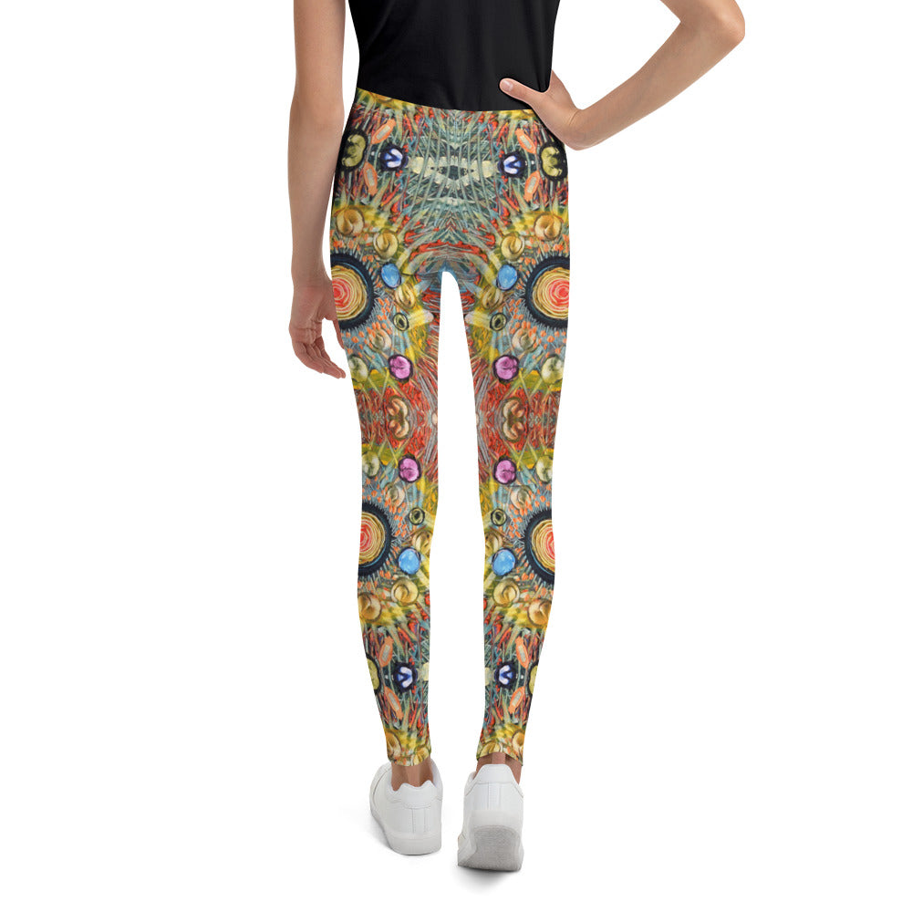 CS Sunshine marbles - Youth Leggings