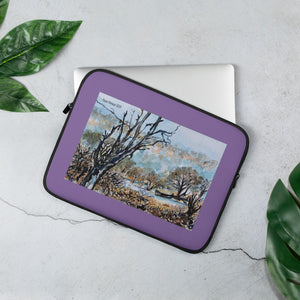 Misty Morning full print - Laptop Sleeve