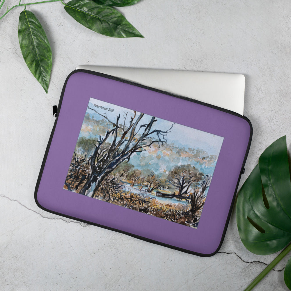 Misty Morning full print - Laptop Sleeve