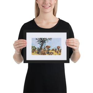 Autumn Choir - Matte Paper Framed Poster With Mat