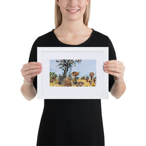 Autumn Choir - Matte Paper Framed Poster With Mat