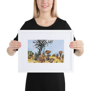 Autumn Choir - Matte Paper Framed Poster With Mat