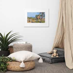 Family Nest - Matte Paper Framed Poster With Mat