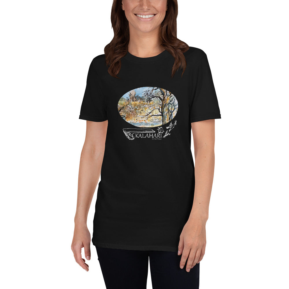 Bare Necessities White print - Short-Sleeve Unisex T-Shirt