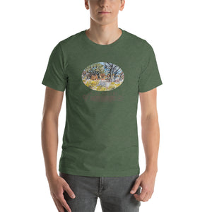 Yellow Bouquets - Short-Sleeve Unisex T-Shirt